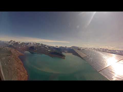 Narsarsuaq, Greenland to Reykjavik, Iceland Video