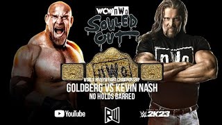 WCW NASH VS GOLDBERG WHC