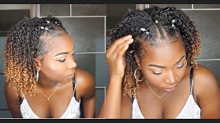 CURLY HAIRSTYLE FOR WASH&amp;GO