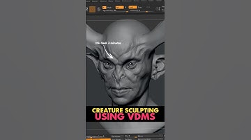 creature design is so much easier using VDMs in ZBrush