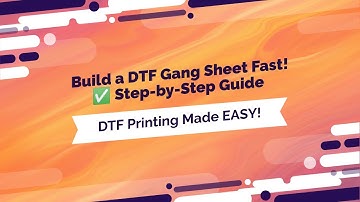 How to Build a DTF Gang Sheet | Step-by-Step Guide for Perfect Prints!