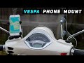 Vespa Phone RAM Mount TUTORIAL | Mitch's Scooter Stuff