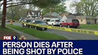 Person dies after being shot by St. Paul officers