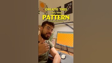 Create this Simple Yet Sick 3D Pattern in Adobe Illustrator 💫 #illustratortutorial #illustratortips