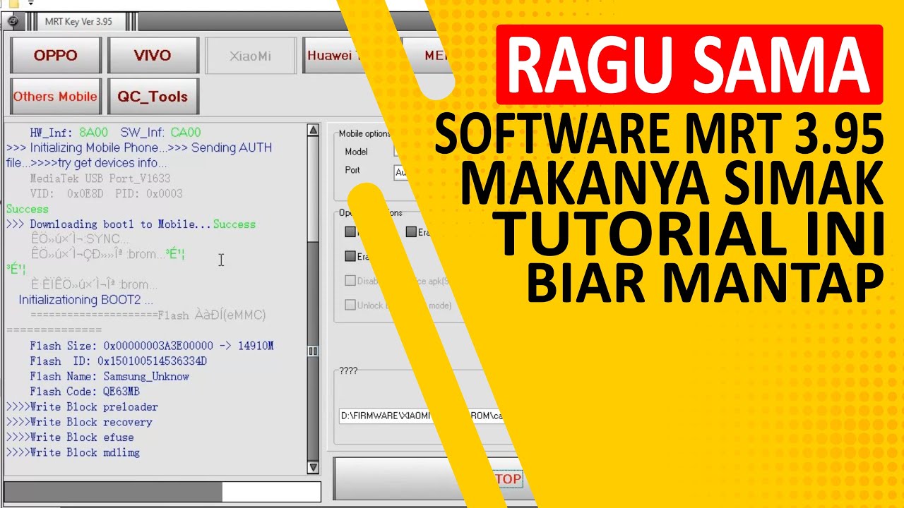 Yang Masih Ragu dengan Software MRT 3.95 | Lihat Dulu Tutorial ini ...