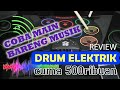 Cobain Mini Drum Elektrik Portable Pake Lagu | Vitha Vee Review