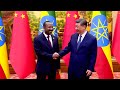 ጠቅላይ ሚኒስትር ዐቢይ  (ዶ/ር) በቻይና ያደረጓቸው ውይይቶች ያተኮሩባቸው ጉዳዮች