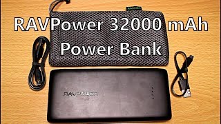 RAVPower 32000mAh Power Bank Review - YouTube