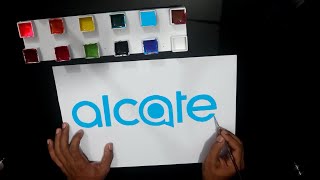 How To Draw The Alcatel Logo