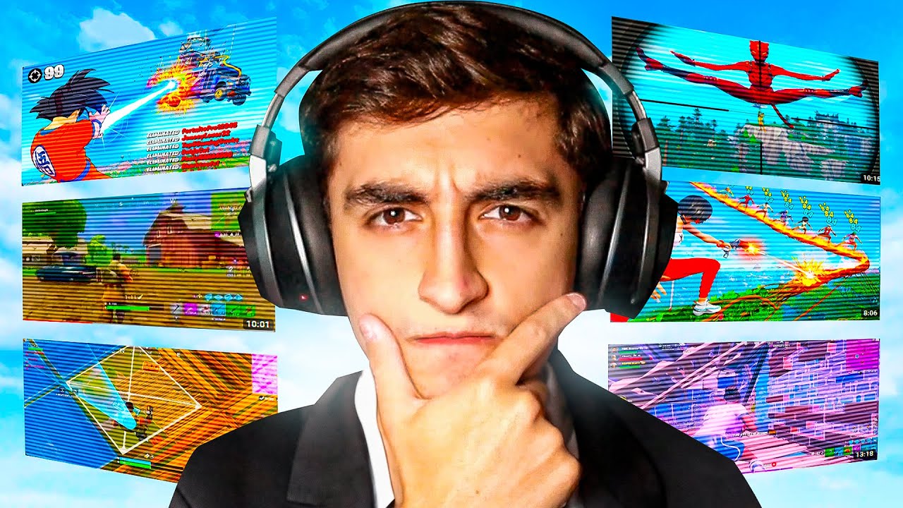 Reaccioné a los 100 MEJORES CLIPS de Fortnite en la HISTORIA