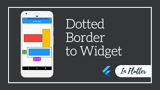 Flutter Get Dotted Border to Any widget Examples | Flutter Tutorials Flutter Packages
