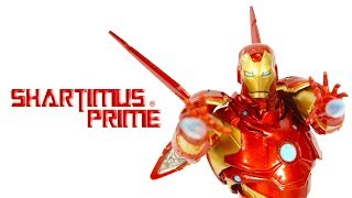 Revoltech Iron Man Bleeding Edge Armor Amazing Yamaguchi Marvel Comics Import Action Figure Review