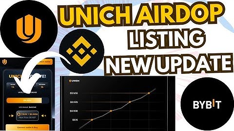 Unich Airdrop New Update Unich Airdrop Listing Unich Airdrop TGE Unich Airdrop withdraw price update