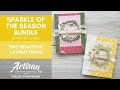 Stampin' Up! Sparkle of the Season Bundle - Two Beautiful Layout Ideas You Can Easily Replicate