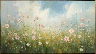 Vintage Spring Flowers Oil Painting Frame TV Art | Soft Floral Home Decor Screensaver screenshot 2