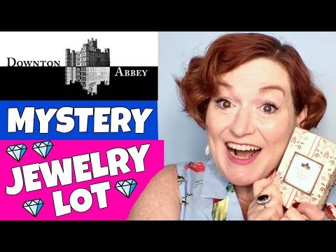 downton-abbey-jewelry-lot-unboxing---1928-jewelry-mystery-lot---edwardian-jewellery-haul