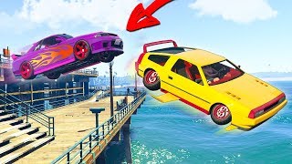 ОН УЛЕТЕЛ С ПРИСТАНИ! *ТРОЛЛИНГ!* В ГТА 5 ОНЛАЙН (GTA 5 ONLINE)