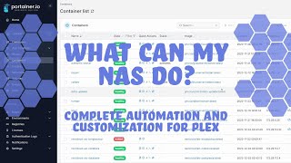 What can my NAS do?  Complete automation and customization for Plex
