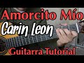 Amorcito Mio - Tutorial de Guitarra ( Carin Leon / Joan Sebastian ) Para Principiantes