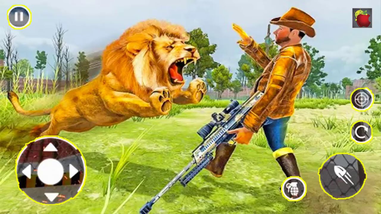 Lion Hunting Hunter Game - Android GamePlay - Hunting Games Android