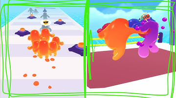 Join Blob Clash 3D funny games with asmr