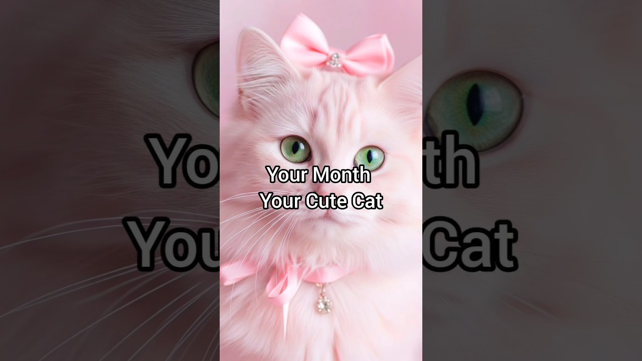 Your Month Your Cute Cat