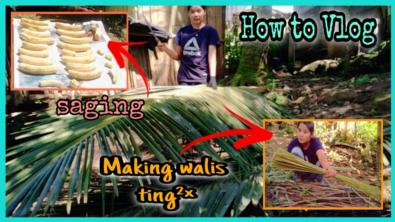 HOW TO MAKE WALIS TING2× | SAGING FOR SNACK | FILIPINA GIRL - YouTube