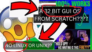 A CUSTOM 32bit GUI OS from SCRATCH BEFORE GTA 6??? | 2026
