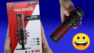 Unboxing and Review of the HyperX QuadCast Microphone - Quadcast Audio Testing