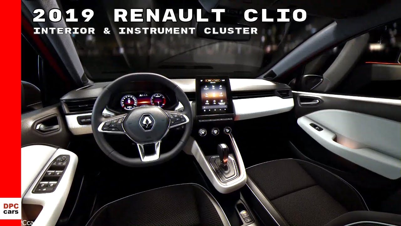 2019 Renault Clio Interior Instrument Cluster