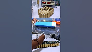 lithium ion battery pack assembly #lithiumion #lithiumionbattery #diy #homemade @electric creator