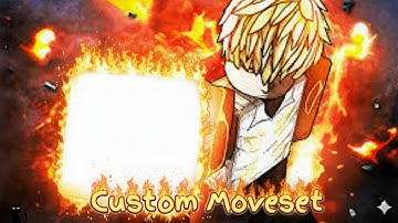Genos Custom Moveset Showcase Jujutsu sheningans Skill Builder 