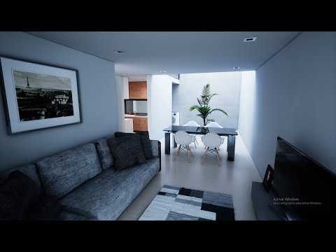 PLANO DE CASA MINIMALISTA DE 7 X 12 M