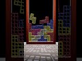 Tetris Softbody Mesh / Blender Animation 004 #softbody #games #tetris #gaming #animation #puzzle