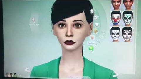 Vampire CAS sims 4
