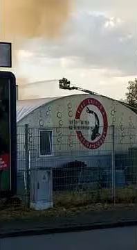 Beeld brand Isselburg