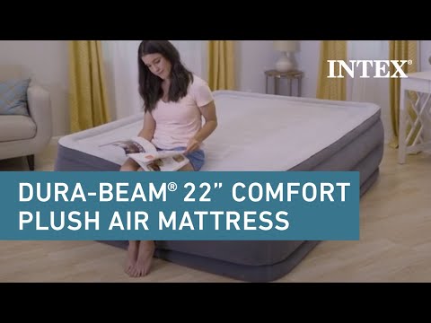 Intex 22in Dura-Beam Plus Comfort Plush Airbed