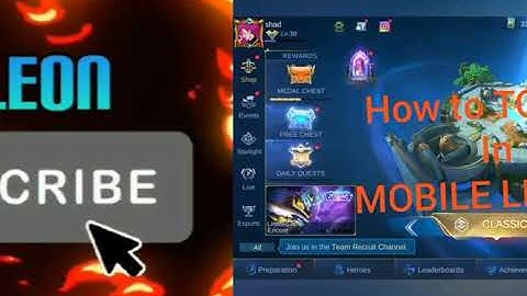 How to top up in MOBILE LEGEND using CODASHOP