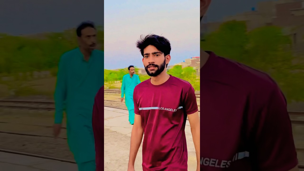 Bhalwal train station view 😍😍 