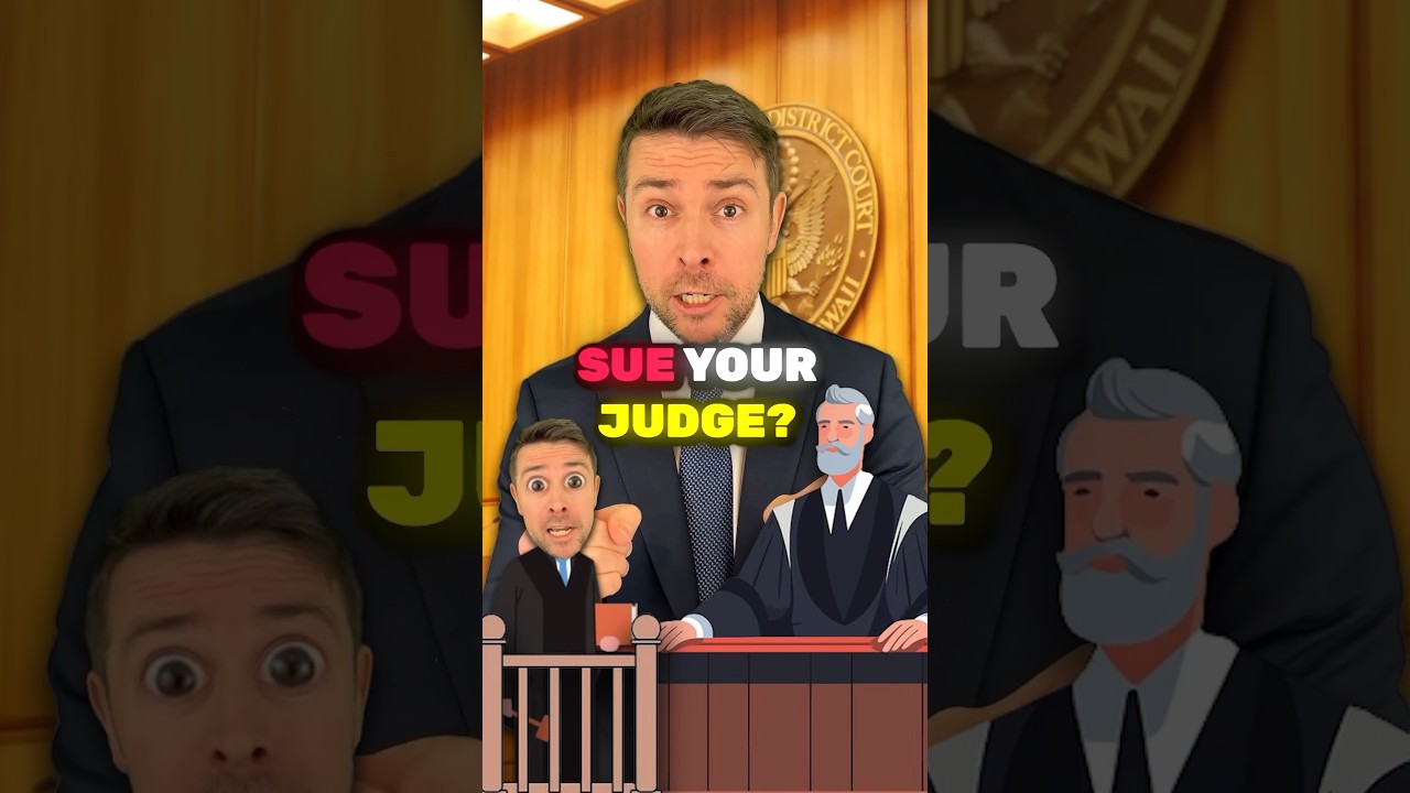 Can You Sue Your Judge!? #shorts