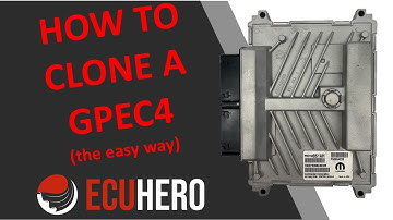How to clone a GPEC4 using ECUHero