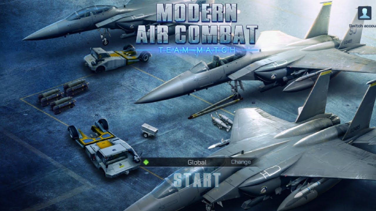 Gameplay Modern Air Combat Team Match YouTube