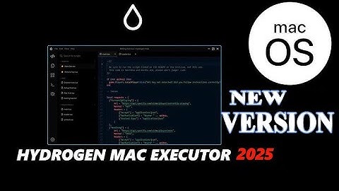 NEW EXPLOIT ON MAC 🌷 HYDROGEN SCRIPT EXECUTOR 🌷 FREE MACOS 2025 ROBLOX EXECUTOR 🌷 LATEST VERSION
