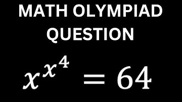 Math Olympiad Question | (A Nice Exponential Equation)