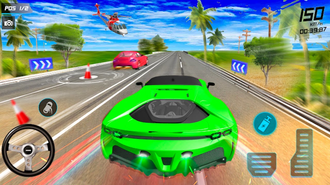 Jogos de Carros - Real Car Racing 3D Capitulo 2 - Corridas de Carros Reais  e Espetaculares 