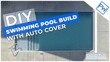 🛠️ DIY Swimming Pool Kit 🏊 With Automatic Safety Pool Cover | Full Installation Video | Part 1