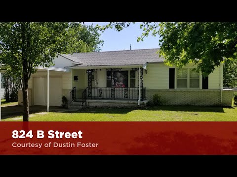 824 B Street, Miami, OK home video tour