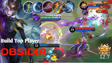 Mobile legends Obsidia \ Obsidia best build and emblem mlbb