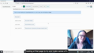 How to use QuickStatements - a tool to bulk upload data onto Wikidata.