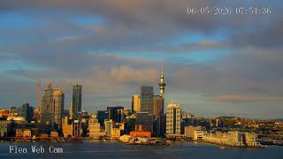 SurveillanceMap LIVE · Sky Tower and Auckland Harbour · New Zealand